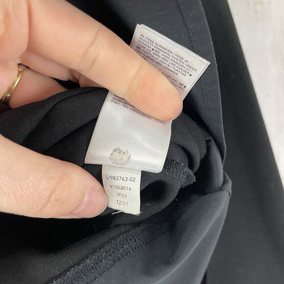 Athleta Women's Gallery Hoodie Top Size XS Black Layered Pullover Longli… - Picture 5 of 9